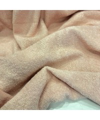 Pamuklu Havlu Kumaş | Somon Pembe