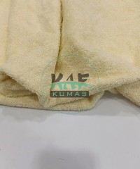 Pamuklu Havlu Kumaş | Açık Sarı