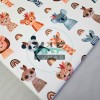 Baskılı Bambulu Havlu Kumaş | Koala