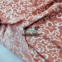 Baskılı Pamuklu Piko Havlu Kumaş | Çiçekler