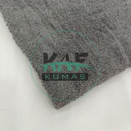 Pamuklu Havlu Kumaş | Koyu Gri Pamuklu Havlu Kumaş | Koyu Gri