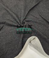 3 İplik Şardonlu Kumaş | Jakarlı Siyah-Beyaz