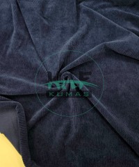 Fitilli Kadife Kumaş | Lacivert Fitilli Kadife Kumaş | Lacivert