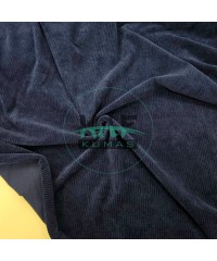 Fitilli Kadife Kumaş | Lacivert Fitilli Kadife Kumaş | Lacivert