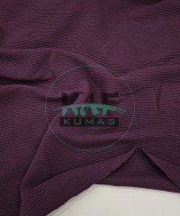 Ottoman İnterlok Kumaş | Mürdüm