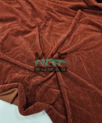 Fitilli Kadife Kumaş | Kiremit Fitilli Kadife Kumaş | Kiremit