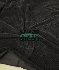 Fitilli Kadife Kumaş | Siyah Fitilli Kadife Kumaş | Siyah