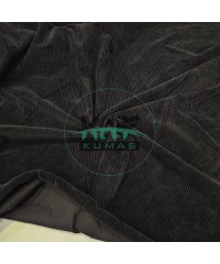 Fitilli Kadife Kumaş | Siyah Fitilli Kadife Kumaş | Siyah