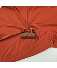 Penye Süprem Kumaş | %95 Pamuk %5 Elastan | Açık Kiremit