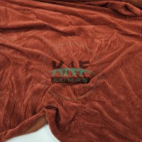 Fitilli Kadife Kumaş | Kiremit