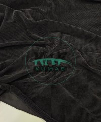 Fitilli Kadife Kumaş | Siyah Fitilli Kadife Kumaş | Siyah