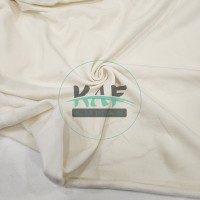 Penye %95 Pamuk %5 Elastan Şardonlu İki İplik Kumaş | Krem