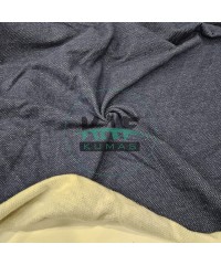 3 İplik Şardonlu Kumaş | Jakarlı Lacivert