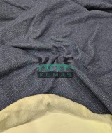 3 İplik Şardonlu Kumaş | Jakarlı Lacivert