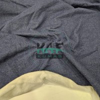 3 İplik Şardonlu Kumaş | Jakarlı Lacivert