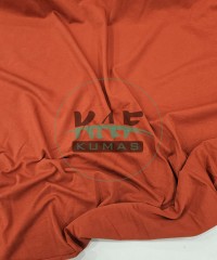 Penye Süprem Kumaş | %95 Pamuk %5 Elastan | Açık Kiremit