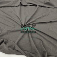 Penye Süprem Kumaş | %95 Pamuk %5 Elastan | Koyu Gri