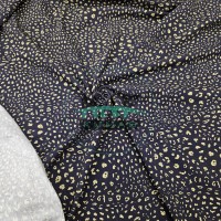 Baskılı Pamuk Penye Süprem Kumaş | Leopar