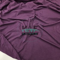 Penye Süprem Kumaş | %95 Pamuk %5 Elastan | Mürdüm