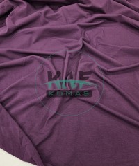 Penye Süprem Kumaş | %95 Pamuk %5 Elastan | Mürdüm