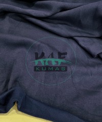 3 İplik Şardonlu Kumaş | Koyu Mavi