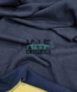 3 İplik Şardonlu Kumaş | Koyu Mavi