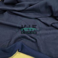 3 İplik Şardonlu Kumaş | Koyu Mavi