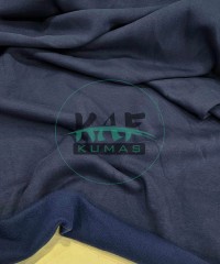 3 İplik Şardonlu Kumaş | Koyu Mavi