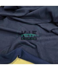 3 İplik Şardonlu Kumaş | Koyu Mavi