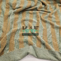 Bambulu Havlu Kumaş | Yeşil Çizgili