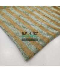 Bambulu Havlu Kumaş | Yeşil Çizgili