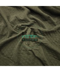 Boyalı Kapitone Kumaş | Haki