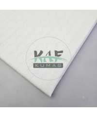 Ekru Delikli Pointelle Ribana Kumaş | 100% Pamuk | Model-8