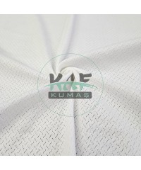 Ekru Delikli Pointelle Ribana Kumaş | 100% Pamuk | Model-12