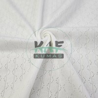 Ekru Delikli Pointelle Ribana Kumaş | 100% Pamuk | Model-8 Ekru Delikli Pointelle Ribana Kumaş | 100% Pamuk | Model-8