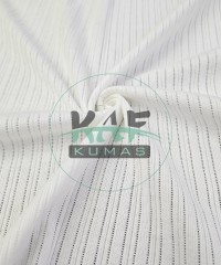 Ekru Pointelle Delikli Ribana Kumaş | 100% Pamuk | Model-11 Ekru Pointelle Delikli Ribana Kumaş | 100% Pamuk | Model-11