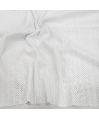 Beyaz Delikli Pointelle Ribana Kumaş | 100% Pamuk | Model-9 Beyaz Delikli Pointelle Ribana Kumaş | 100% Pamuk | Model-9