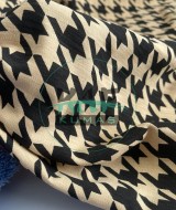 Baskılı %100 Pamuk İnterlok Kumaş |  KAZAYAĞI DESEN V-2