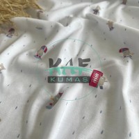 Baskılı Penye İnterlok Kumaş | Ayıcık