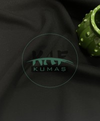 Pamuklu Çelikli İnterlok Kumaş | Siyah Pamuklu Çelikli İnterlok Kumaş | Siyah