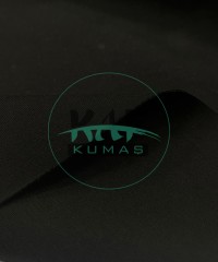 Pamuklu Çelikli İnterlok Kumaş | Siyah Pamuklu Çelikli İnterlok Kumaş | Siyah