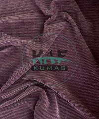 Fitilli Kadife Kumaş | Mürdüm Fitilli Kadife Kumaş | Mürdüm