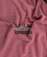 Fitilli Kadife Kumaş | Pembe Fitilli Kadife Kumaş | Pembe