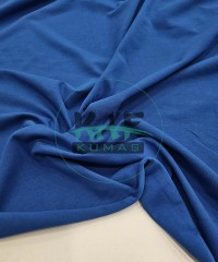 Penye Süprem Kumaş | %95 Pamuk %5 Elastan | Saks Mavi