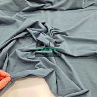 Penye Süprem Kumaş | %95 Pamuk %5 Elastan | Irmak Mavisi