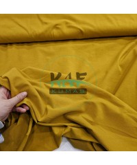 Penye Süprem Kumaş | %95 Pamuk %5 Elastan | Hardal