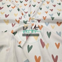 Soft Kalpler Desenli Kaşkorse Kumaş