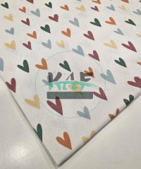 Soft Kalpler Desenli Kaşkorse Kumaş