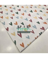 Soft Kalpler Desenli Kaşkorse Kumaş