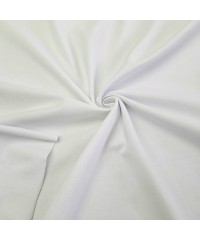 Likralı Süprem Kumaş | Üstü Fırçalı Kadifemsi Penye | Ekru